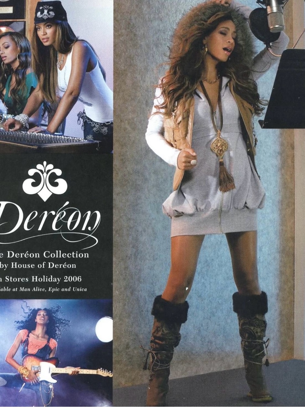 DEREON Y2K Beyoncé and Tina Knowles Denim Jumpsuit - Picture 4 of 5
